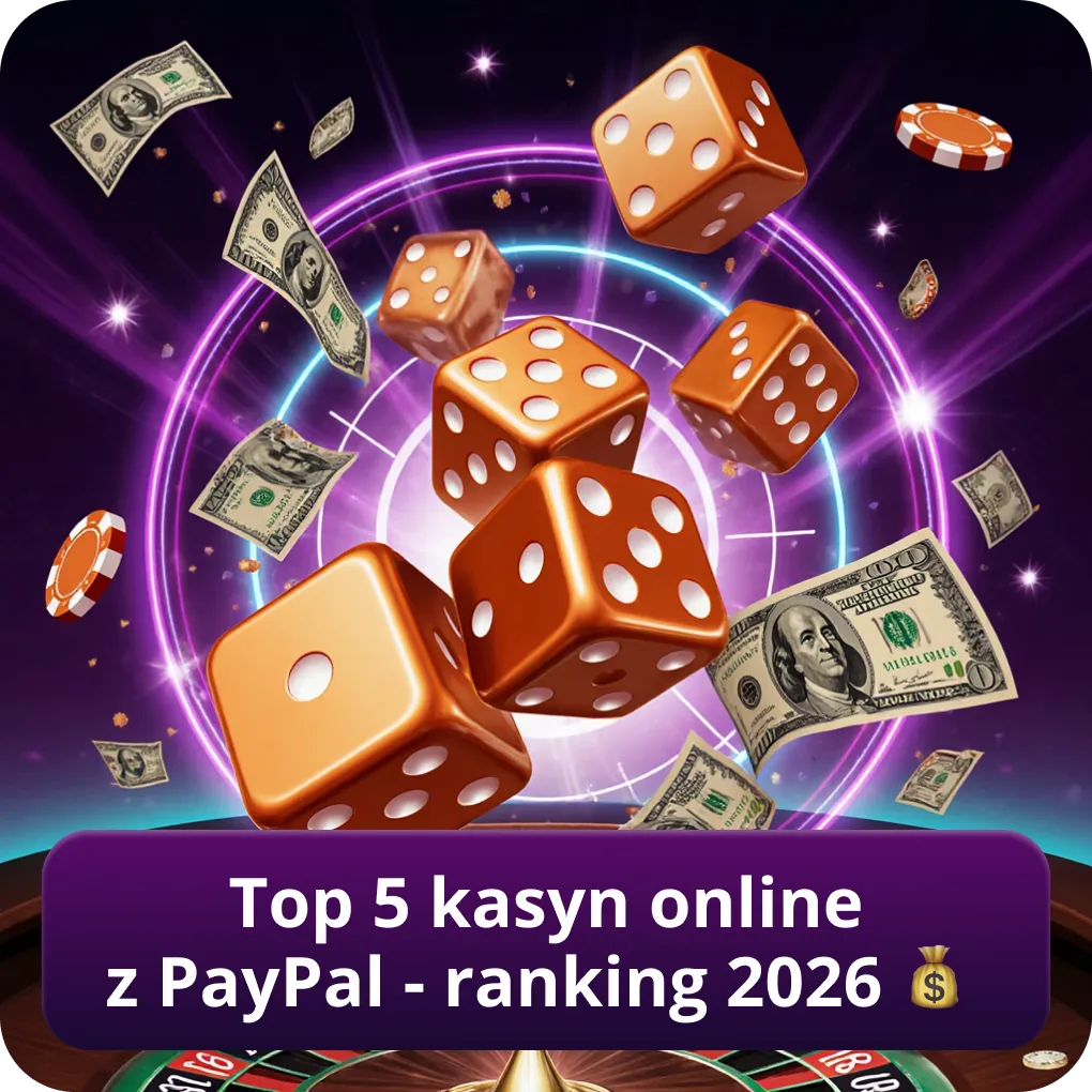 Najlepsze 5 kasyn online z PayPal - aktualny ranking 2026