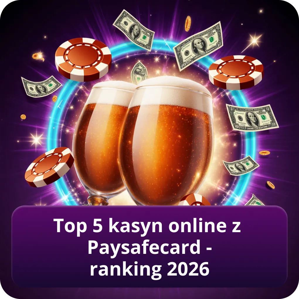 Top 5 kasyn online akceptujących Paysafecard - ranking 2026